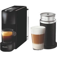 Krups Nespresso Essenza Mini XN1118 Zwart + Melkopschuimer - 0010942221746