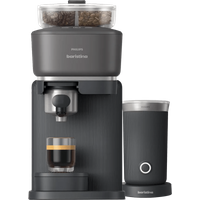 Philips Baristina Bean Swap BAR320/60 Zwart + Melkopschuimer - 6151138333394