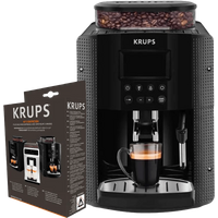 Krups EA8150 Zwart + Onderhoudskit - 6090320166177