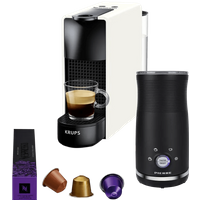 Krups Nespresso Essenza Mini XN1101 Wit + Pierre Melkopschuimer - 6151129647646